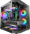 Produktbild: Mars Gaming Mc-3tlite Caja Gaming Microatx Triple Cristal Templado Ventilador Frgb 120mm