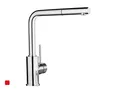 Produktbild: Blanco Mila-S Chrom Küchen-Armatur ausziehbarer Auslauf Mischbatterie Einhand HD