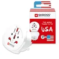 Produktbild: SKROSS | 1.500221-E | World to US | Reisestecker - Welt nach USA - Reiseadapter zur Anwendung internationaler Geräte in den USA / Kanada / Karibik