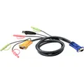 Produktbild: Aten 2L-5302U KVM-Kabel USB mit Audio, 1.8m (2L-5302U)
