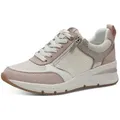 Produktbild: Tamaris Keilsneaker, Freizeitschuh, Halbschuh, Schnürschuh mit Außenreißverschluss rosa 38 EU