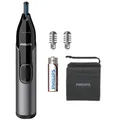 Produktbild: Philips Nasenhaartrimmer NT3650 Trimmer fuer Nase Ohr Augenbrauen Inkl Batterie