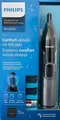 Produktbild: Philips NT3650/16 Series 3000 Nasen-/Ohrhaartrimmer, Augenbrauen, Schwarz / Grau