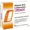 Produktbild: Vitamin B12 1000 [my]g Lichtenstein Ampullen