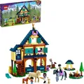 Produktbild: LEGO 41683 Friends Reiterhof im Wald, Pferdestall Spielzeug mit Pferden und Pony Figuren - Beige