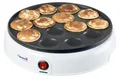 Produktbild: Bestron Poffertjes Maker im Retro Design, Mini Pfannkuchen Automat, mit Antihaftbeschichtung, Sweet Dreams, 800 W, Weiß
