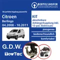 Produktbild: Für CITROEN Berlingo Typ B9 04.2008-10.2011 AHK abn +13pol sp. E-Satz TOP