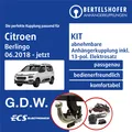 Produktbild: Für CITROEN Berlingo Typ ER/ EC/ K9 06.2018- AHK abn +13pol spez. E-Satz TOP