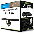 Produktbild: Abnehmbare Anhängerkupplung für CITROEN Berlingo 11.2011-05.2018 Typ B9 G.D.W.