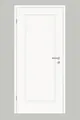 Produktbild: Pertura Zimmertür Mila 01 weiß lackiert (ähnlich RAL 9010) 98,5x198,5 cm Links