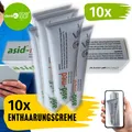 Produktbild: Enthaarungs Creme 10 x Creme Parfümfrei Körperhaare Körper PZN 09197079