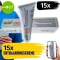 Produktbild: 15 x Enthaarungscreme  Haarentfernung asid®-med | Parfümfrei Körper PZN: 0919707