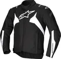 Produktbild: Alpinestars T-Jaws V4, Textiljacke wasserdicht - Schwarz/Weiß - XL 3200125-12-XL