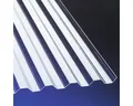 Produktbild: Gutta Acryl Wellplatte Trapez 76/18 klar schlagzäh 3000 mm x 1045 mm x 1,5 mm