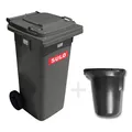 Produktbild: SULO Mülltonne 60 80 120 240 360 Liter - deutsche DIN Straßenstellung