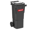 Produktbild: SULO Citybac Classic Mülltonne 120L Schwarzgrau RAL7021 Müllbehälter mit Deckel