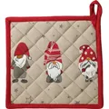 Produktbild: Home Styling Collection Topflappen, Beige, Naturmaterialien, 20x20 cm, Kochen, Geschirrtücher & Schürzen, Topflappen & Ofenhandschuhe