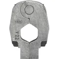 Produktbild: REMS Pressring (Presszangen) V 22 mm Rohr - Durchmesser 45 (PR-2B), Zubehör für REMS Radialpressen, System AHLSELL A-press koppar, hochbelastbar, aus besonders zähhartem Spezialstahl