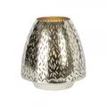 Produktbild: Lambert [W1025] Chandelle Windlicht klein Stahl Nickel H26 D 25cm