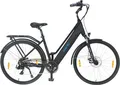 Produktbild: smartEC Trek-28D Trekking Pedelec/E-Bike 28 Zoll Rahmen-Akku Schwarz