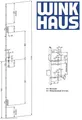 Produktbild: Winkhaus Mehrfachverriegelung Türverschluss STV-U2460 35 92/8 M2 MC #2095568