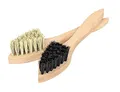Produktbild: Peggy Perfect Schuhcreme-Bürsten 2er Set, Hell & Schwarz, 24 x 3 x 8 cm