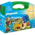 Produktbild: PLAYMOBIL Familiy Fun Carry Case Camping Adventure 9323 - Grün