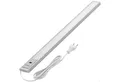 Produktbild: Oktaplex lighting LED Unterbauleuchte Aluminium Unterschrankleuchte Küche 57,5cm 690lm 10W, Dimmbar, LED, 10724, 3000K Lichtleiste Küche Aluminium mit Schalter