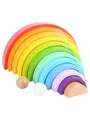 Produktbild: Small Foot - Wooden Building Blocks Rainbow XL 14