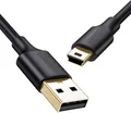 Produktbild: Ugreen USB-Kabel – Mini-USB US132 1 m (schwarz)