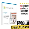 Produktbild: Microsoft Office 365 Single | 1 User/Device - 1 Jahr | Sofort-Download