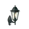 Produktbild: Qazqa - Klassisch I Antik Außen Wandlaterne dunkelgrün mit Bewegungsmelder IP44 - New Orleans up I Außenbeleuchtung - Aluminium Rund - LED geeignet E27