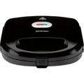Produktbild: SILVERCREST® KITCHEN TOOLS Sandwichmaker »SSWM 750 C3«, mit Backampel - Schwarz