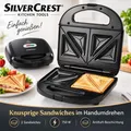 Produktbild: Sandwichmaker Toaster Tischgrill Elektrogrill Sandwichtoaster  SSWM 750  NEU ✅