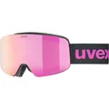 Produktbild: Uvex Pwdr FM black matt mirror pink one size