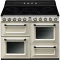 Produktbild: Smeg TR4110IP2 Kochzentrum mit Eco-Logic Induktionskochfeld Creme