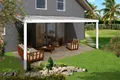 Produktbild: Skanholz Terrassendach Genua, BxT: 541x357 cm, Bedachung Doppelstegplatten, 541 cm Breite, verschiedene Tiefe