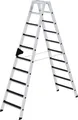 Produktbild: MUNK Günzburger Steigtechnik 41643 Aluminium Stufen-Stehleiter Arbeitshöhe (max.): 4m
