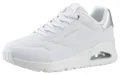 Produktbild: Skechers UNO SHIMMER AWAY Slip-On Sneaker Slipper, Freizeitschuh, Plateausneaker mit modischem Keilabsatz