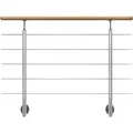 Produktbild: Dolle Geländerset mit Eichehandlauf für Seitenmontage 150 cm FSC®