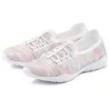 Produktbild: LASCANA Slipper, Halbschuh, Slip-On-Sneaker, Sneaker aus leichtem Textil-Material VEGAN bunt|weiß 41