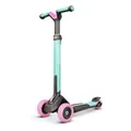 Produktbild: BERG Nexo Kinderroller Kinderscooter faltbar ab 2 Jahre | Höhenverstellbarer Tretroller Scooter | Dreirad Roller für Kinder Jungen & Mädchen, bis 12 Jahre | Farbe: Mint
