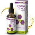 Produktbild: Vita2You Vitamin D3 + K2 Tropfen 5000IE - 100µg Vitamin K2