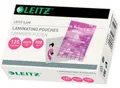 Produktbild: Laminierfolien Leitz iLAM, Hoch-& Querformat, Stärke 125 µm, L 98 x B 68 mm, PET, farblos, 100 Stück