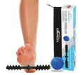 Produktbild: Sanmedix Faszienrolle Fußmassageroller & Massageball - Mobilisation, Fuß Trigger & Massage, Lindert & Entspannt bei Plantarfasziitis, Fersensporn & Hallux Valgus