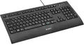 Produktbild: Logitech K280e Pro Kabelgebundene Business Tastatur für Windows, Linux und Chrome, USB-Anschluss, Handballenauflage, Spritzwassergeschützt, PC/Laptop, Deutsches QWERTZ-Layout - Schwarz