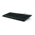 Produktbild: Tastatur Keyboard Logitech K280e Kabelgebunden QWERTZ Deutsch USB Schwarz