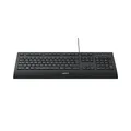 Produktbild: Logitech Corded Keyboard K280e Tastatur kabelgebunden schwarz