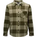 Produktbild: M Project Lined Flannel, 9722 Dark Moss-Pine Smoke, L, Herren - Black Diamond