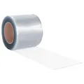 Produktbild: vidaXL Streifenvorhang Rolle Streifen Lamellen Vorhang Meterware Luftzugstopper Lagervorhang Lamellenvorhang Windschutz PVC 1,6x200mm 25m